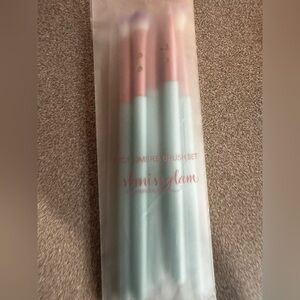 SLMissGlam Pink and Blue Ombre Makeup Brush Set